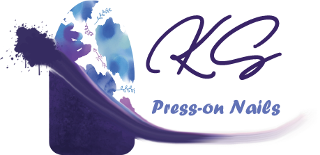 KS Press-on Nails logo